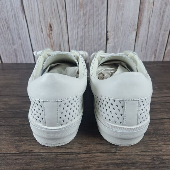 Dolce Vita Zina Perforated Sneaker Women's Sz 9.5 White (VGC) - Picture 4 of 9